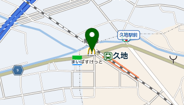 マクドナルド 久地駅前店の地図画像