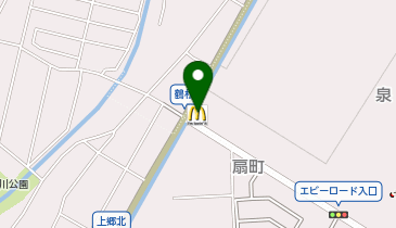 マクドナルド 海老名上郷店の地図画像