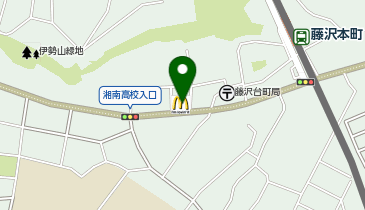 マクドナルド 藤沢本町店の地図画像