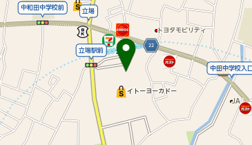マクドナルド 立場イトーヨーカドー店の地図画像