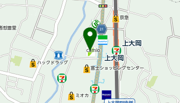 マクドナルド 上大岡カミオ店の地図画像