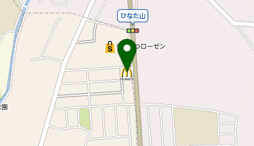 マクドナルド 環状4号線日向山サニーアイル店の地図画像