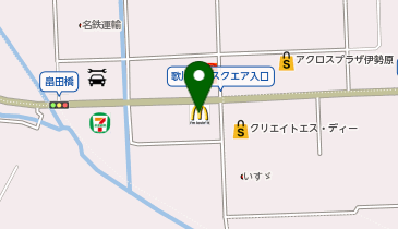 マクドナルド 伊勢原歌川店の地図画像