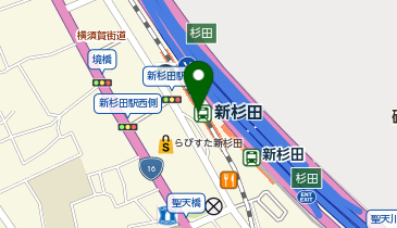マクドナルド 新杉田駅店の地図画像