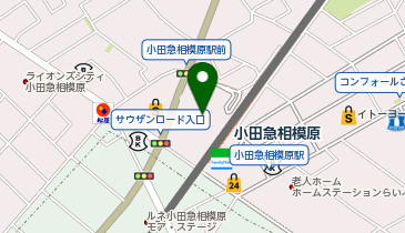 マクドナルド 小田急相模原駅店の地図画像