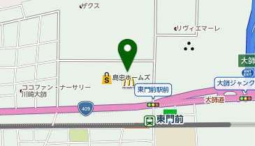 マクドナルド 川崎大師ホームズ店の地図画像