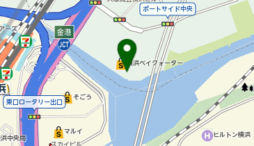 マクドナルド 横浜ベイクォーター店の地図画像