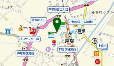 マクドナルド 東急プラザ戸塚店の地図画像