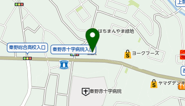 マクドナルド 秦野西大竹店の地図画像