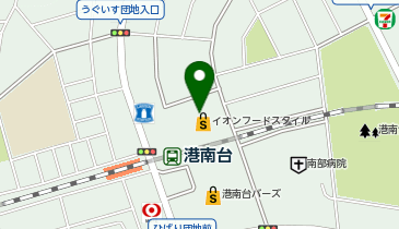 マクドナルド イオンフードスタイル港南台店の地図画像