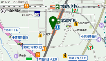 マクドナルド 武蔵小杉東急スクエア店の地図画像