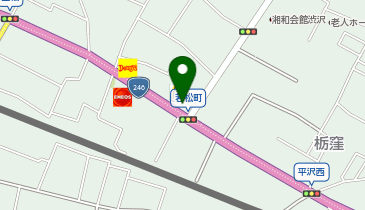 マクドナルド 秦野若松町店の地図画像