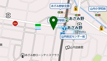 マクドナルド あざみ野駅前店の地図画像
