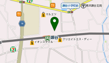 マクドナルド 瀬谷駅北口店の地図画像