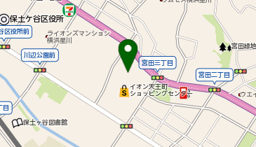 マクドナルド イオン天王町ショッピングセンター店の地図画像
