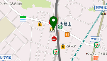 マクドナルド 大倉山駅前店の地図画像