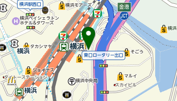 マクドナルド 横浜ポルタ店の地図画像