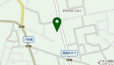 マクドナルド 藤沢菖蒲沢店の地図画像