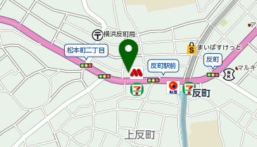マクドナルド 反町店の地図画像