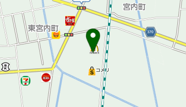 マクドナルド 宮内原信店の地図画像