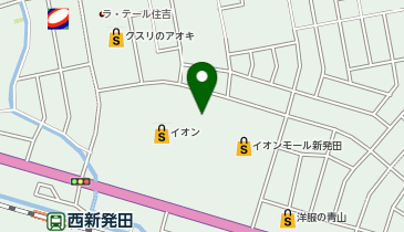 マクドナルド イオンモール新発田店の地図画像
