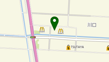 マクドナルド 新津さつき野店の地図画像