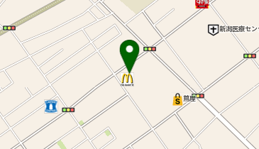 マクドナルド 新潟小針店の地図画像