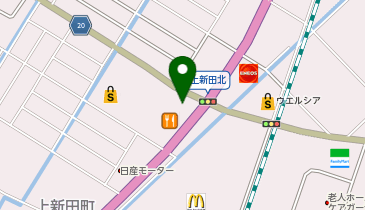 マクドナルド 8号線見附店の地図画像