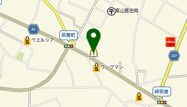 マクドナルド 呉羽店の地図画像