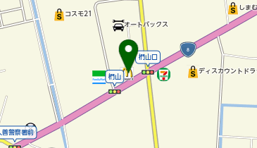 マクドナルド 8号線入善店の地図画像