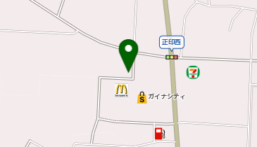 マクドナルド 上市ガイナシティ店の地図画像