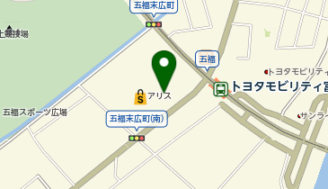 マクドナルド 五福アリス店の地図画像