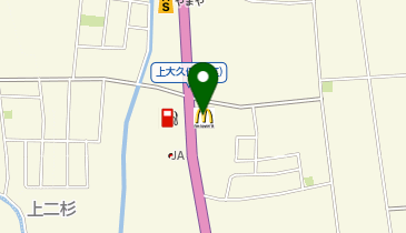 マクドナルド 41号大沢野店の地図画像