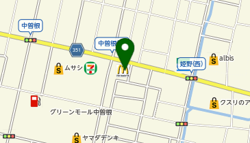マクドナルド 高岡中曽根店の地図画像