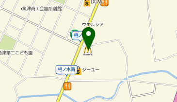 マクドナルド 魚津店の地図画像