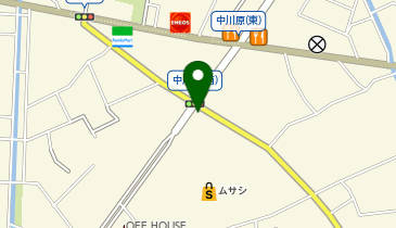 マクドナルド 富山中川原ムサシ店の地図画像