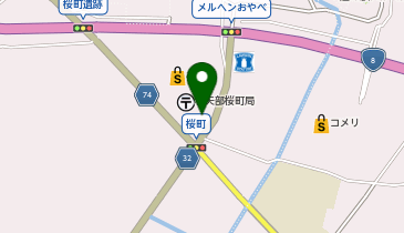 マクドナルド 小矢部アルビス店の地図画像