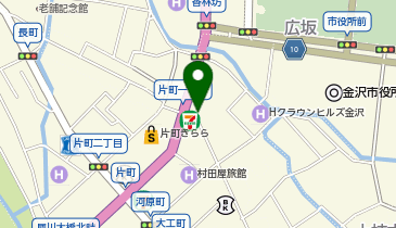 マクドナルド 金沢片町店の地図画像