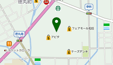 マクドナルド 松任アピタ店の地図画像