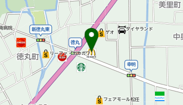 マクドナルド 松任フェアモール店の地図画像