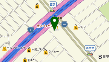 マクドナルド 金沢けやき通り店の地図画像