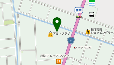 マクドナルド 鯖江アルプラザ店の地図画像