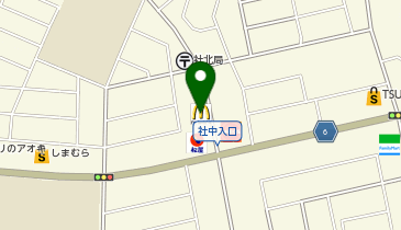 マクドナルド 福井若杉店の地図画像