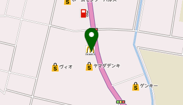 マクドナルド 大野ヴィオ店の地図画像