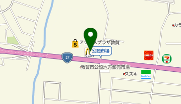 マクドナルド 敦賀アクロスプラザ店の地図画像