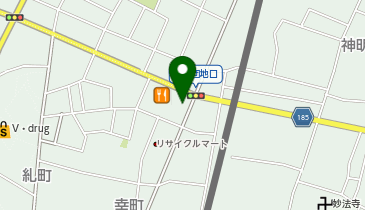 マクドナルド 鯖江神明店の地図画像