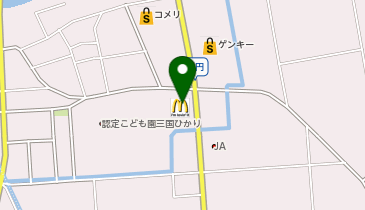 マクドナルド 三国店の地図画像