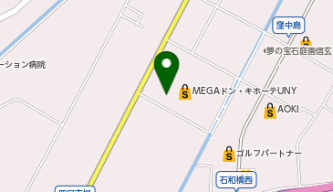 マクドナルド 石和MEGAドン・キホーテUNY店の地図画像