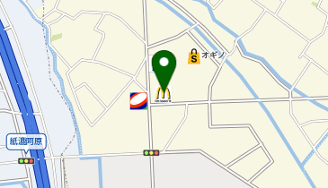 マクドナルド 国母店の地図画像