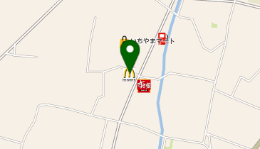 マクドナルド 塩山店の地図画像